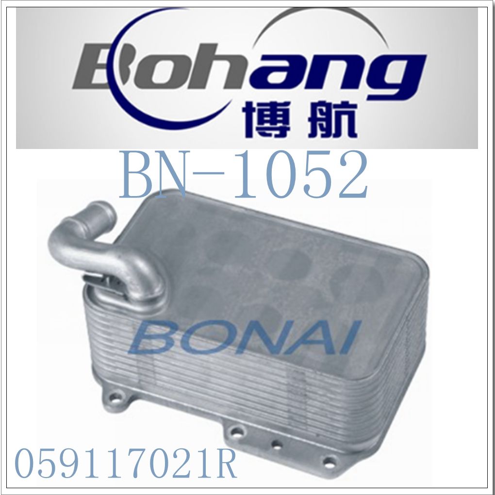 Bonai Auto Spare Parts Audi A4 8K A5 8t A6 4G Q5 Q7 VW 3.0tdi Oil Cooler (059117021R/059117021P)