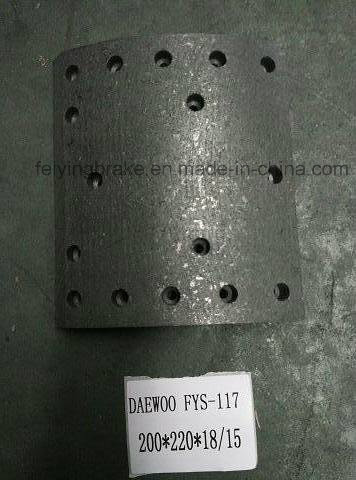 Brake Lining (for HYUNDAI R1) for Korean Truck