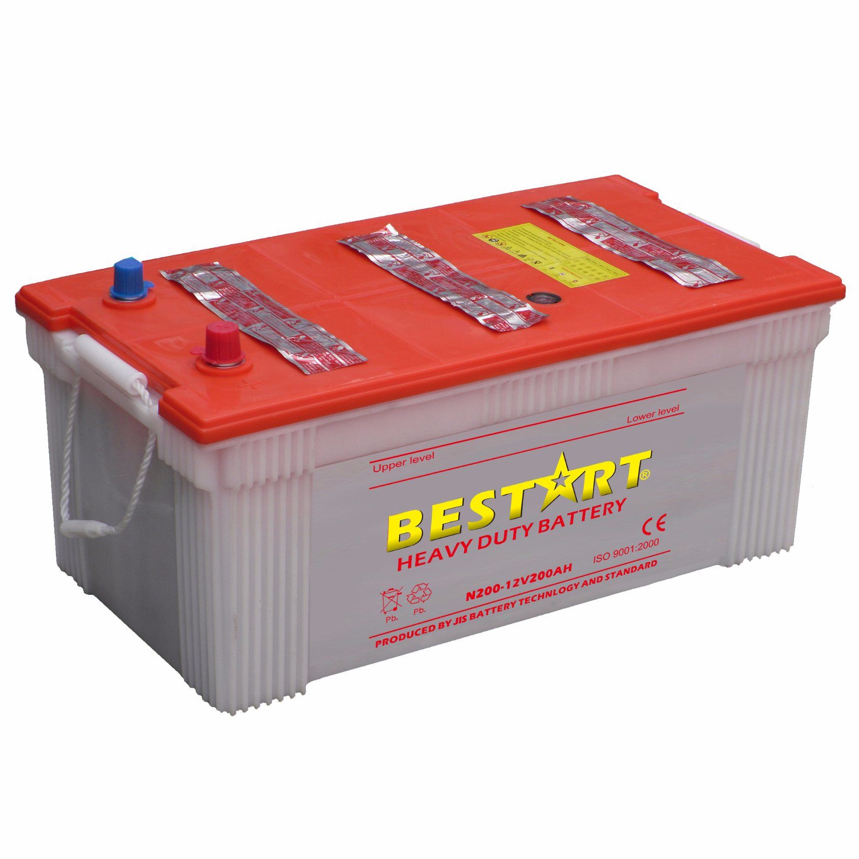 N200 12V 200ah Dry Charged Heavy Duty Truck Battery
