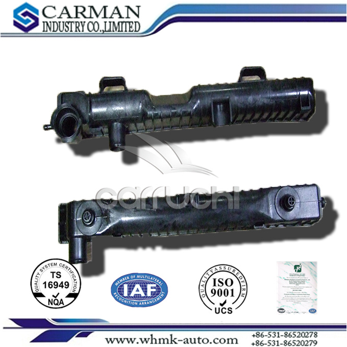 Plastic Car Radiator Tank for Benz 207 Up615g Bottom 445g