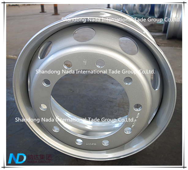 22.5X9.00 Tubeless Rim TBR Truck Steel Wheel with Ts16949/ISO9001: 2000