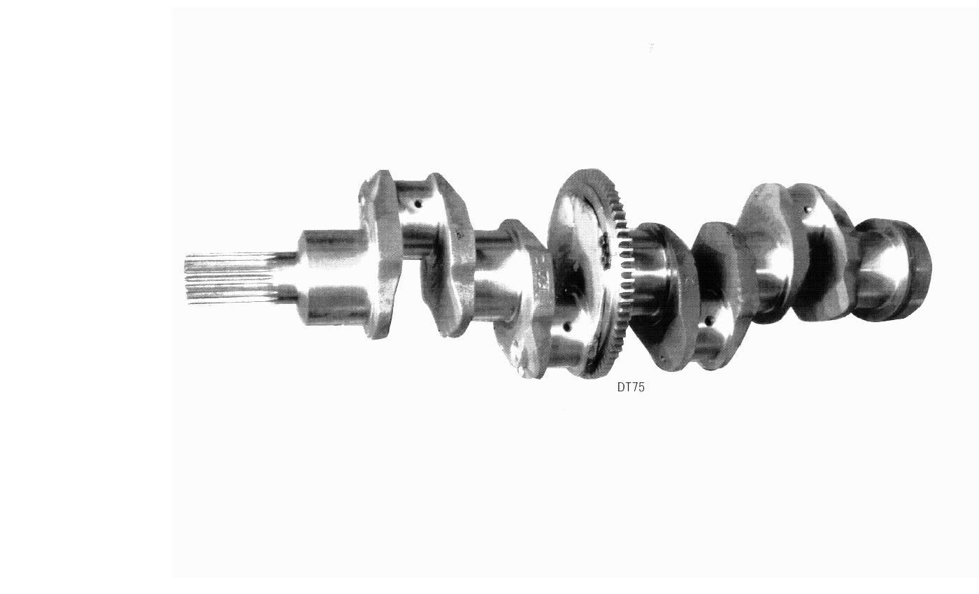 (Samples accept) Belarus Tractor Dt-75 Crankshaft Engine Parts: Dt-75 Crankshaft (A-41)