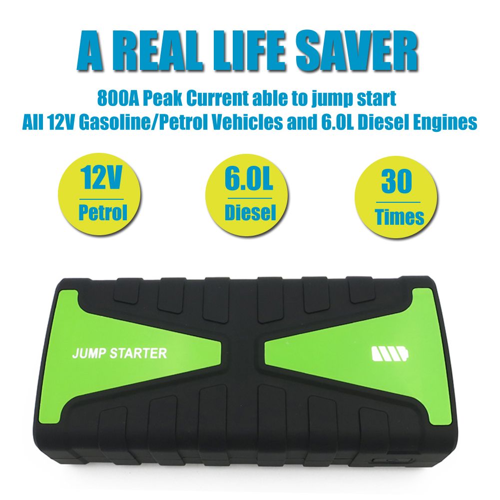 Factory Wholesale Battery Charger Car Battery Jump Starter for Emergency
