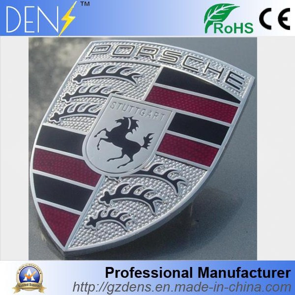 Car Metal Logo Crested Hood Grill Emblems for Porsche
