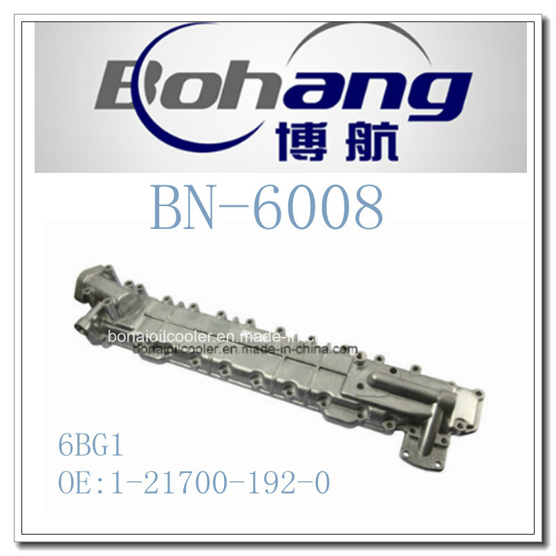 Bonai Engine 6bg1 Spare Part Isu-Zu Oil Cooler Cover (1-21700-192-0)