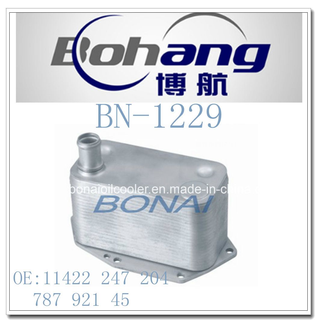 Bonai Auto Spare Parts for BMW 5 Series Oil Cooler (11422 247 204/787 921 45)