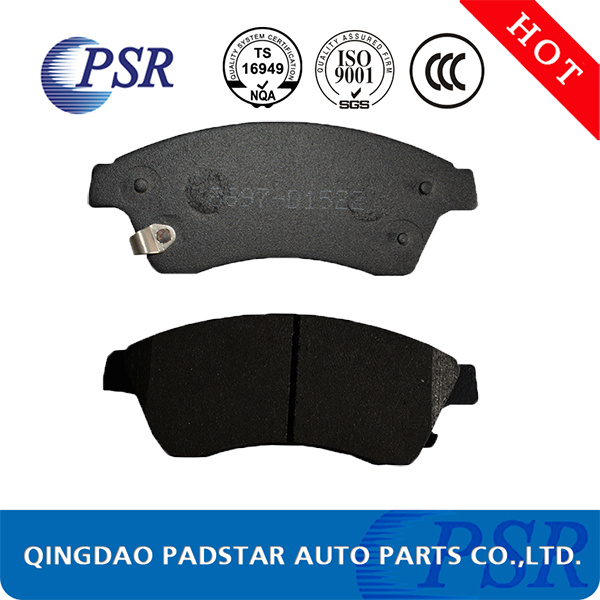 D1522 Non-Asbestos Semi-Metallic Passenger Car Brake Pad for Nissan/Toyota