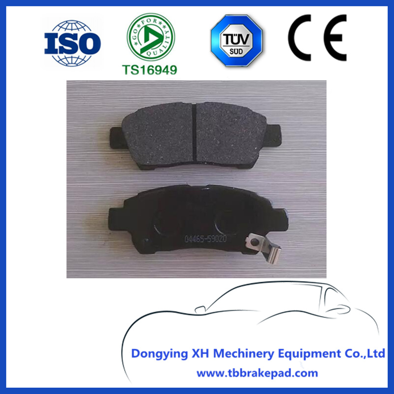 High Temperature Resistance Ceramic Brake Pad with Certification