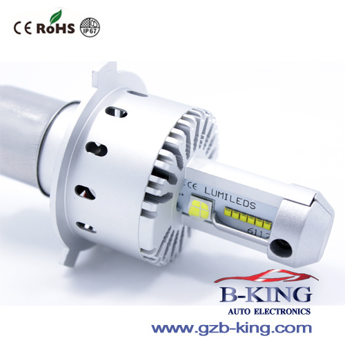 Halogen Size 8000lm DIY H4 Auto LED Headlight