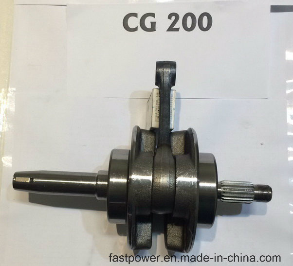 Crankshaft, Its Connecting Rod with Metal Roll Bearing Holder for Connecting Rod,