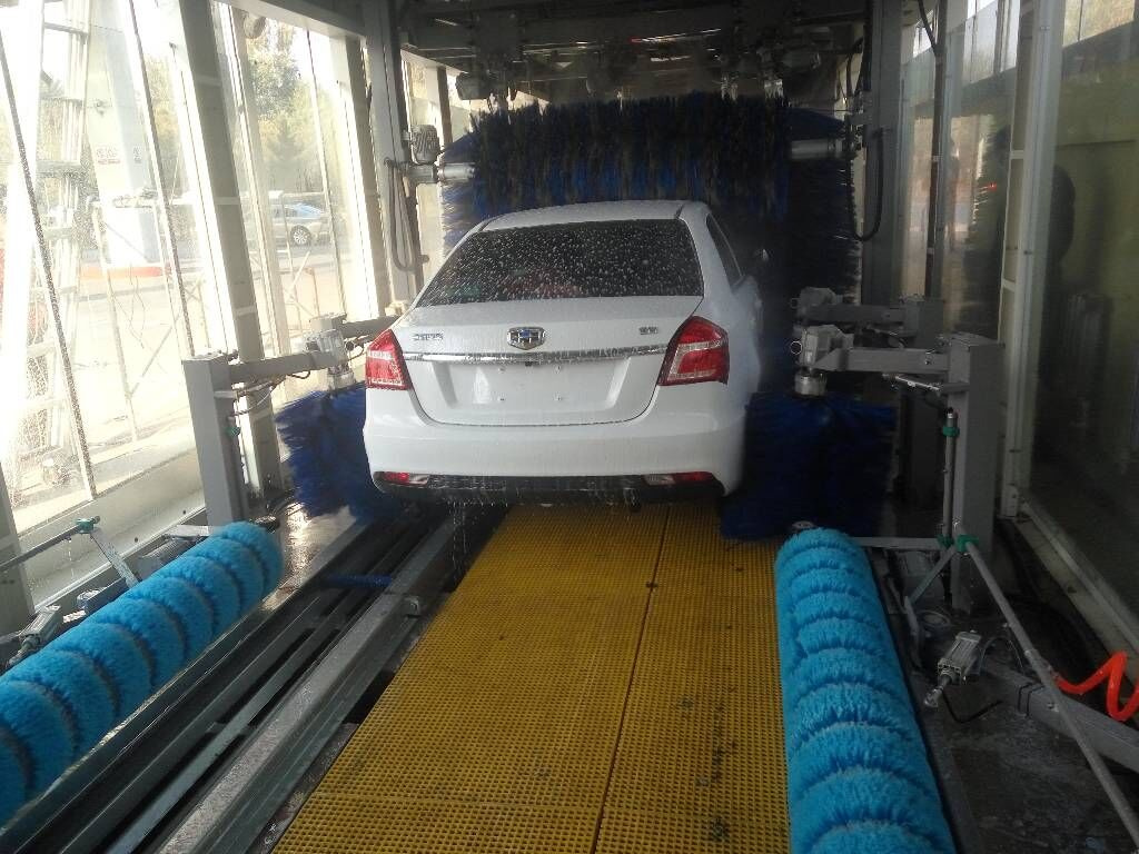 Car Wash Machine with Polish Function