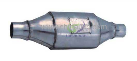 Catalytic Converter (TWCat017) - Ceramic Catalyst - Universal Fit