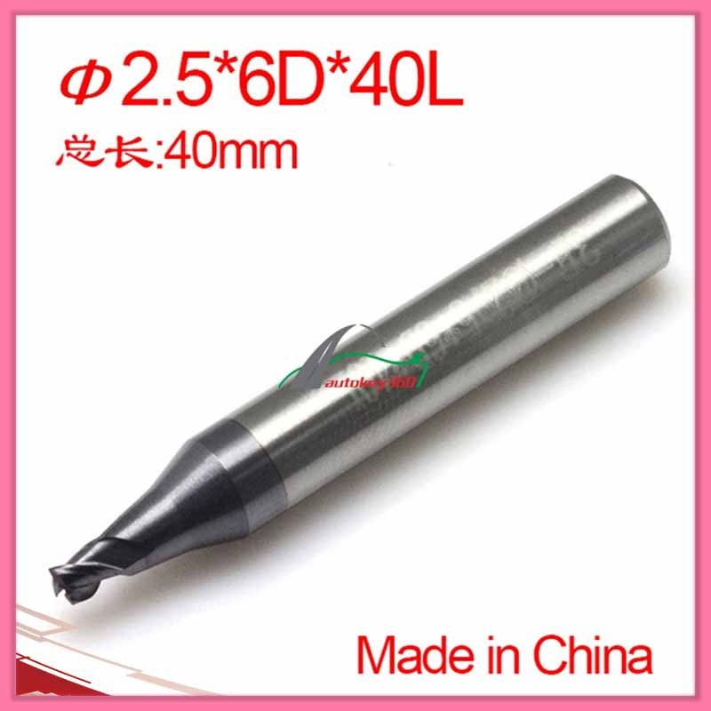 2.5mm Tungsten Steel Milling Key Machine Cutter