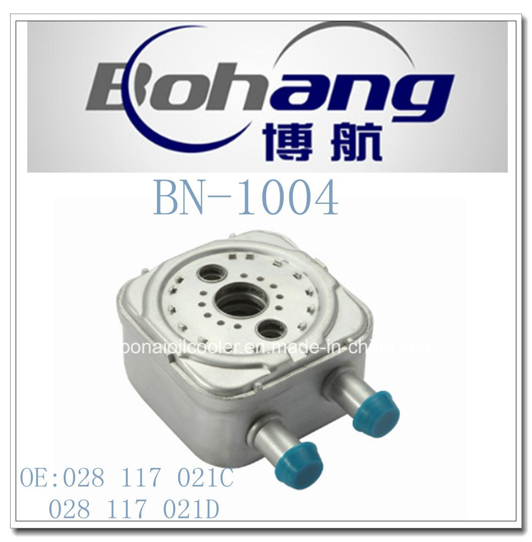 Bonai Auto Spare Parts VW Sharan Passat Skoda/Audi A3 A4 A6 A8 Oil Cooler/Radiatot (028 117 021C/028 117 021D)