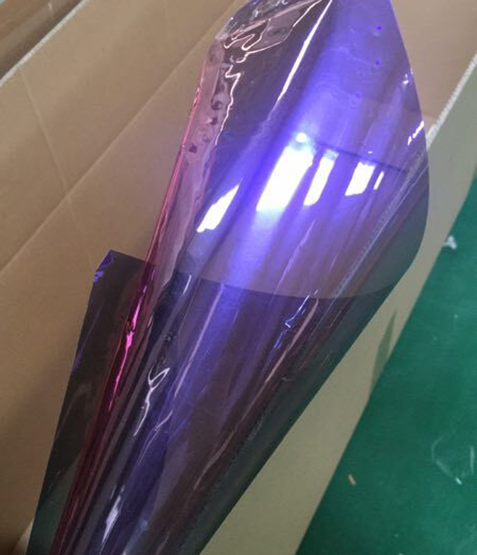 100% UV Rejection Chameleon Film, Fashion Colorful Automotive Film, Car Window Glass Tinting Film