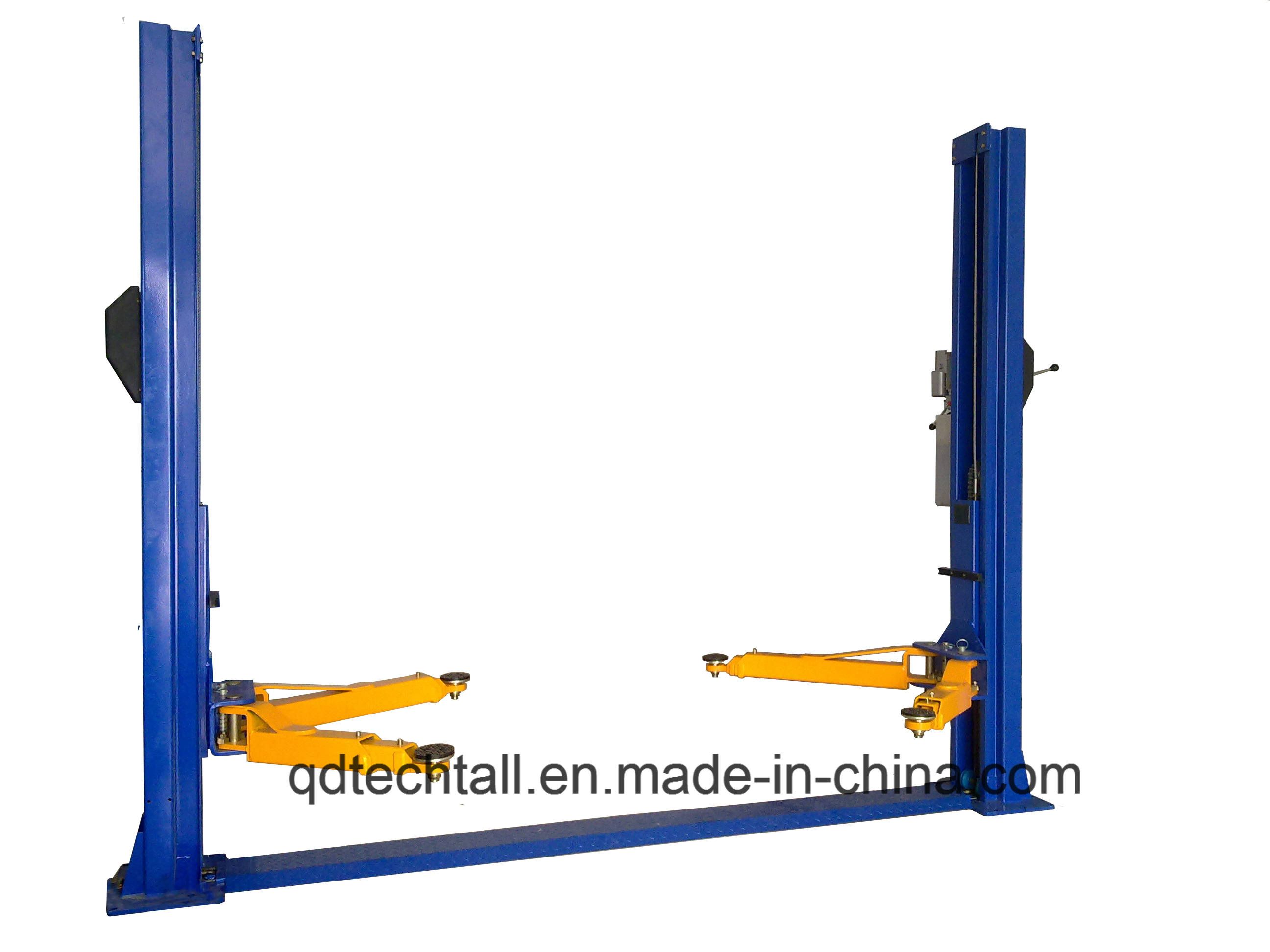 Hydraulic Thin Plate 2 Post Auto Car Lift