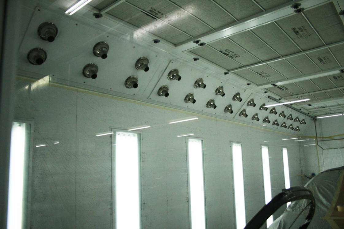 Custom Ability Owned Washing Car Spray Booth