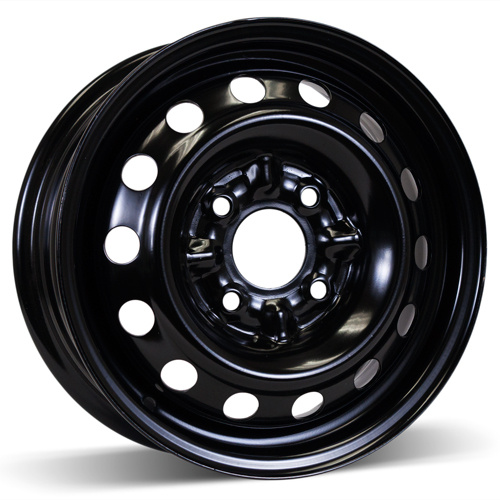 14X5.5 (4-114.3) Black Steel Snow Wheel Rim