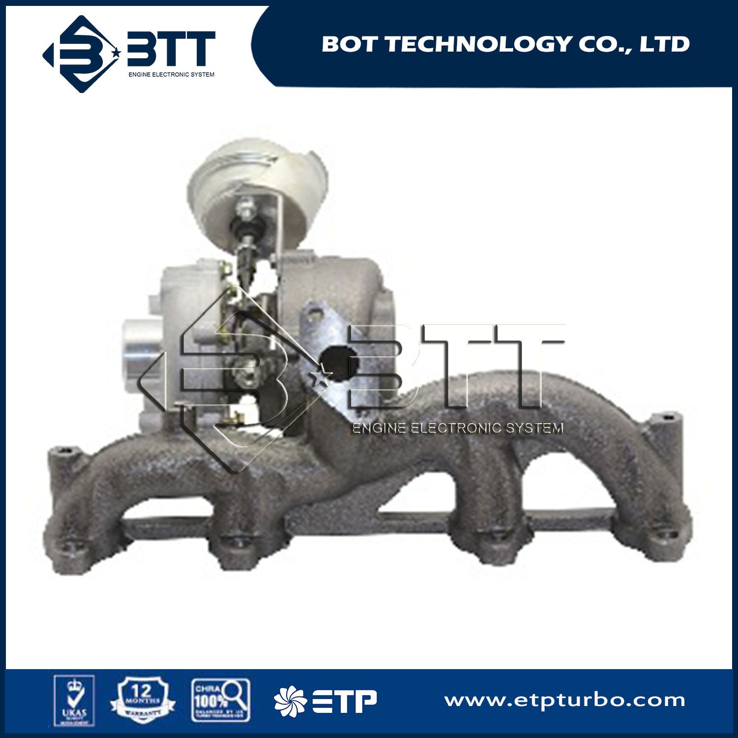 Turbocharger 768329/454232/713000/713672 Gt1749V 038253019c Audia3 Tdi 110HP (00-) 1.9L Dtdci