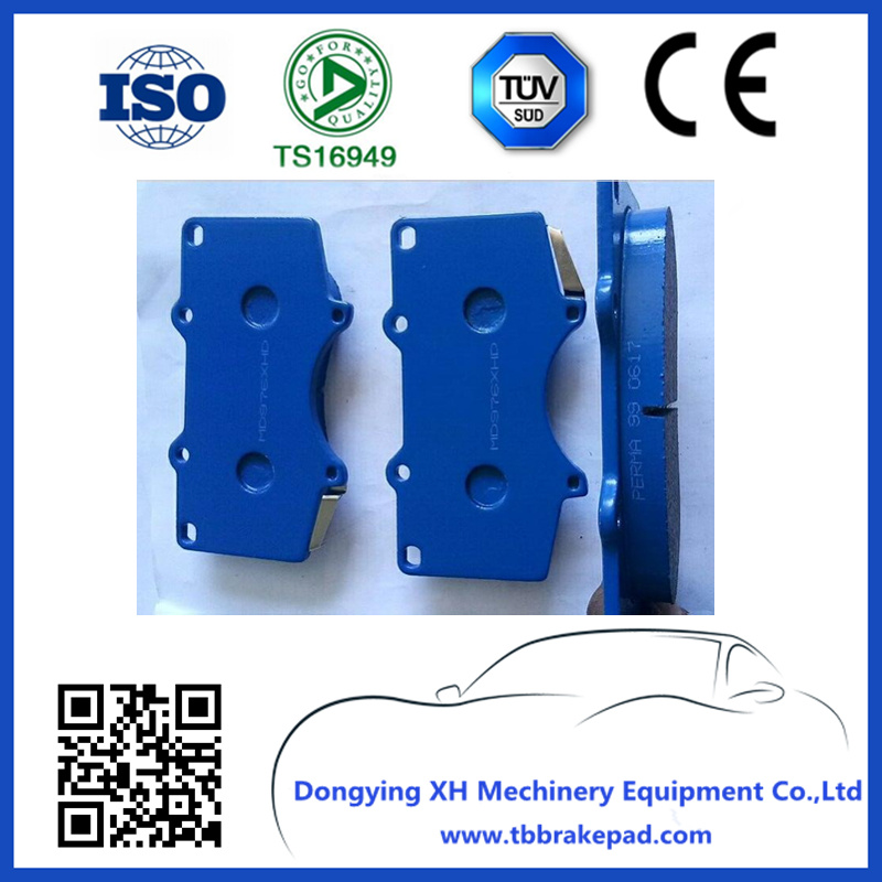 Auto Parts Non Asbestos Semi Metal Brake Pad (D976)