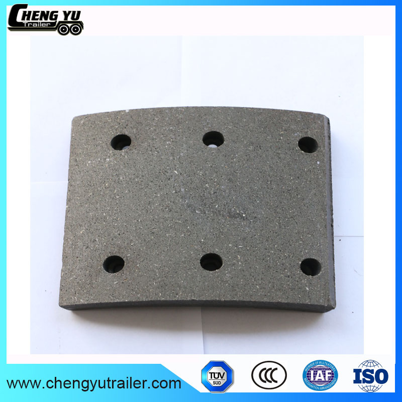 Drilled Brake Lining for Daf Benz Volvo Trucks
