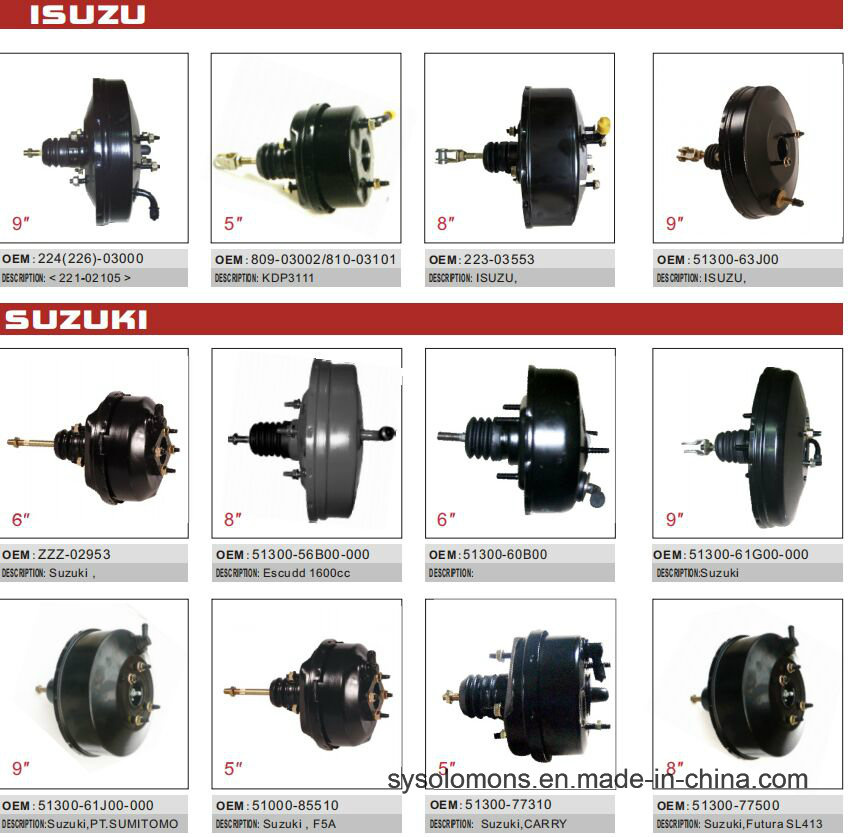 Auto Brake Vacuum Booster for  Ford Cheviolet Buick 