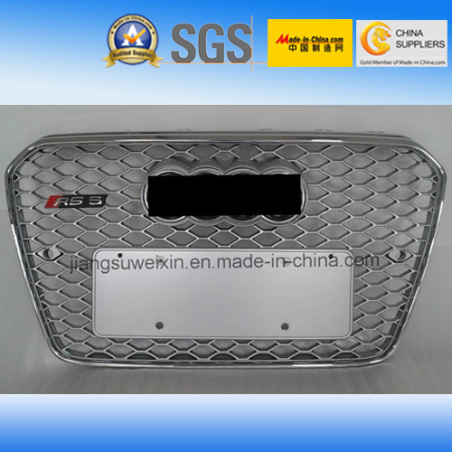 Auto Car Front Grille for Silver Audi RS5 2013