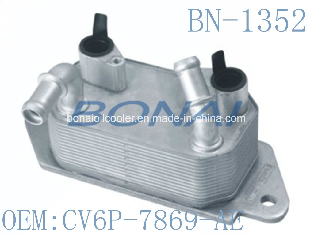 Aluminum Engine Auto Oil Cooler/Radiator for Ford/Volvo (OEM: CV6P-7869-AE)