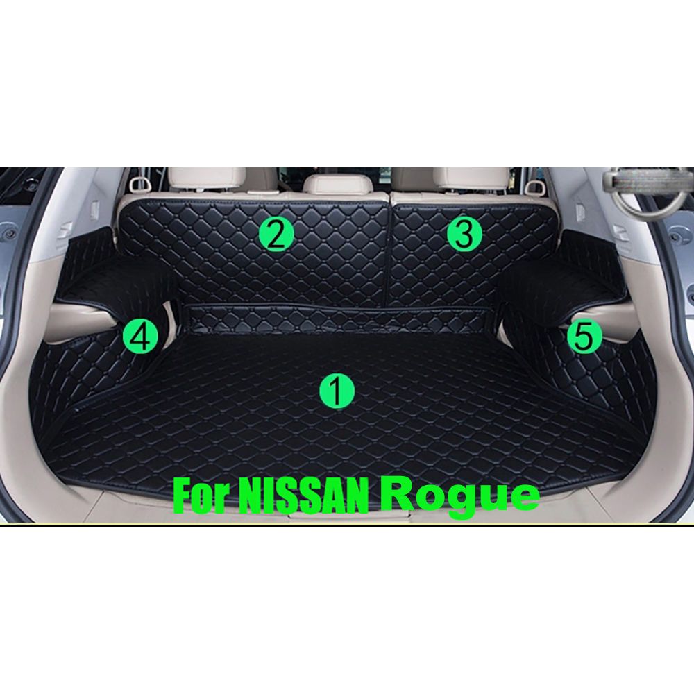 Fit for Nissan Rogue 2008-2013 Car Trunk Mat Cargo Boot Liner Mats Waterproof