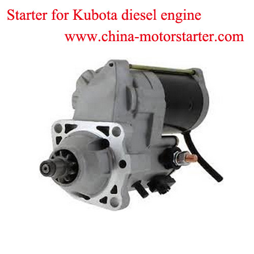 1.0kw 9teeth Denso Auto Spare Parts for Kubota Diesel Engine