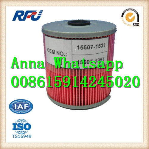 15607-1531 15607-1351 High Quality Oil Filter for Hino