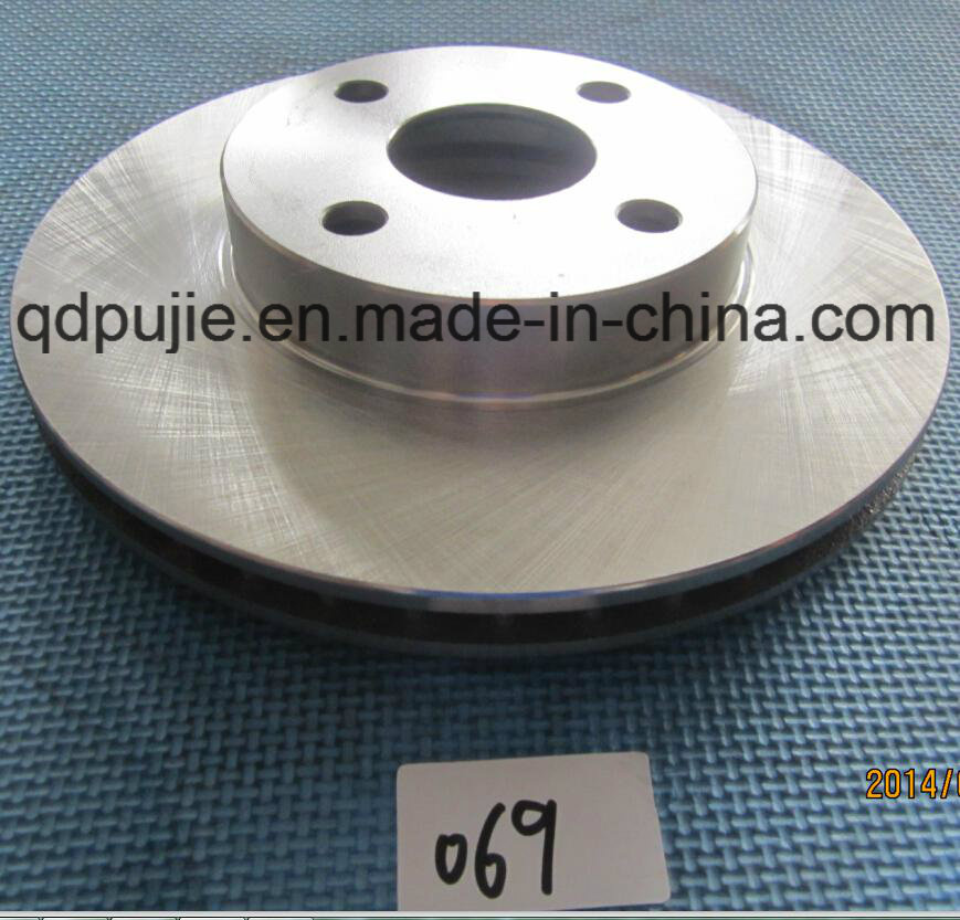 Auto Spare Parts Vented Car Brake Disc (PJCBD012)