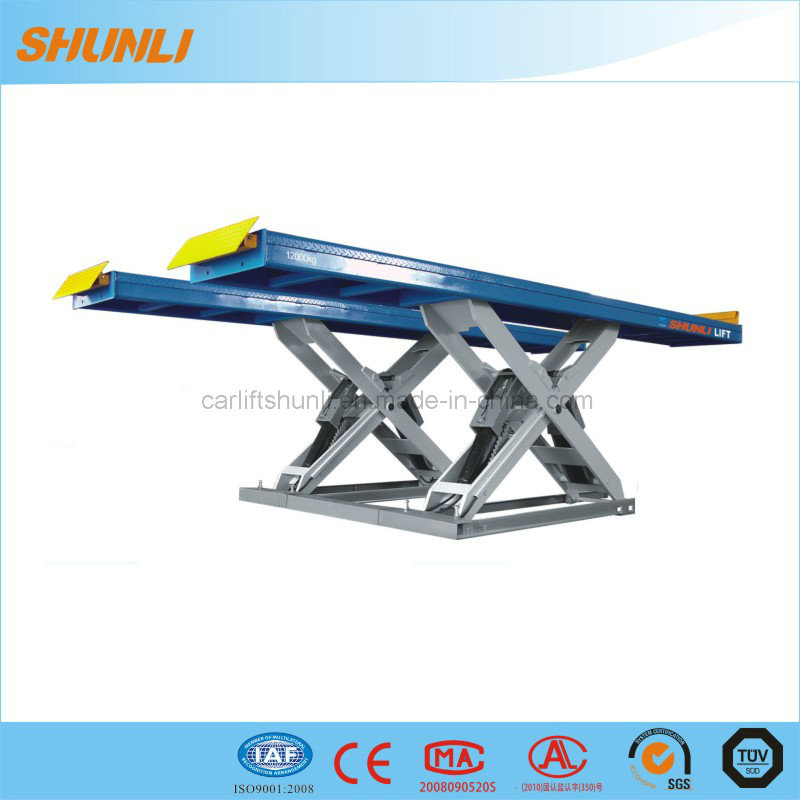 10t Underground Heavy Duty Auto Scissors Lift
