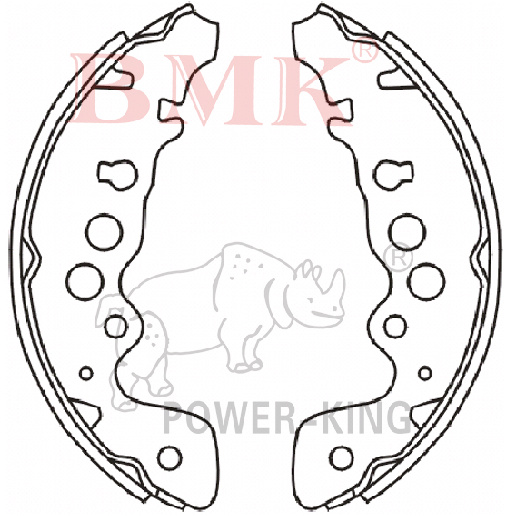 Brake Shoes (K9958) for Japanese Car