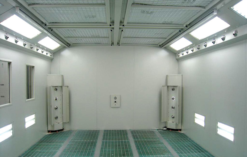 2018 New German Technology Side Down Draft Paint Booth