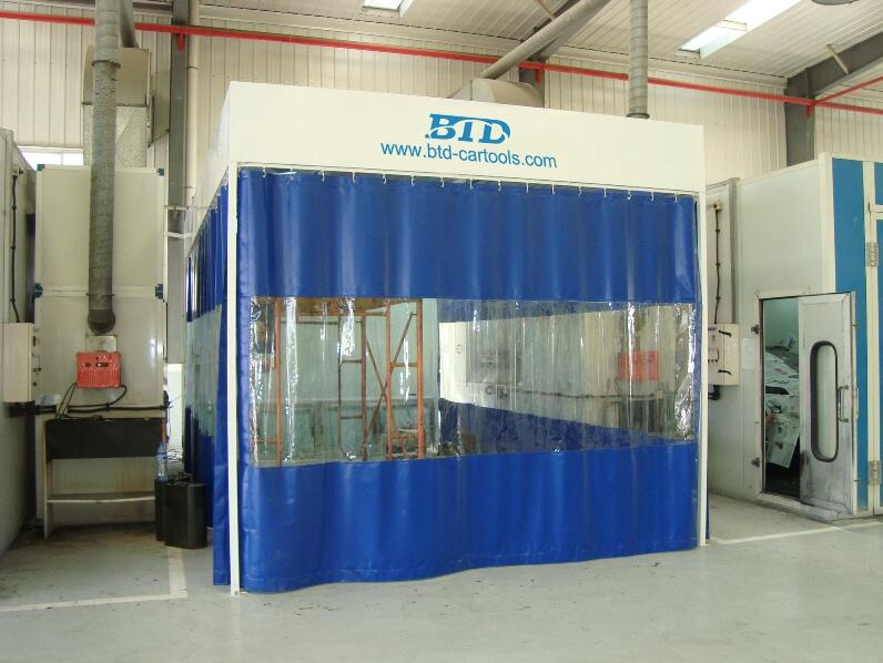 Auto Repair Equipment Sanding Room Preparation Station