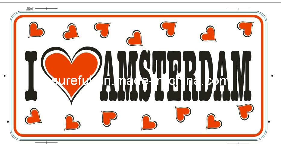 Embossed License Plate/Embossed Metal Plate