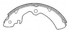 High Quality Brake Shoe for Mitsubishi