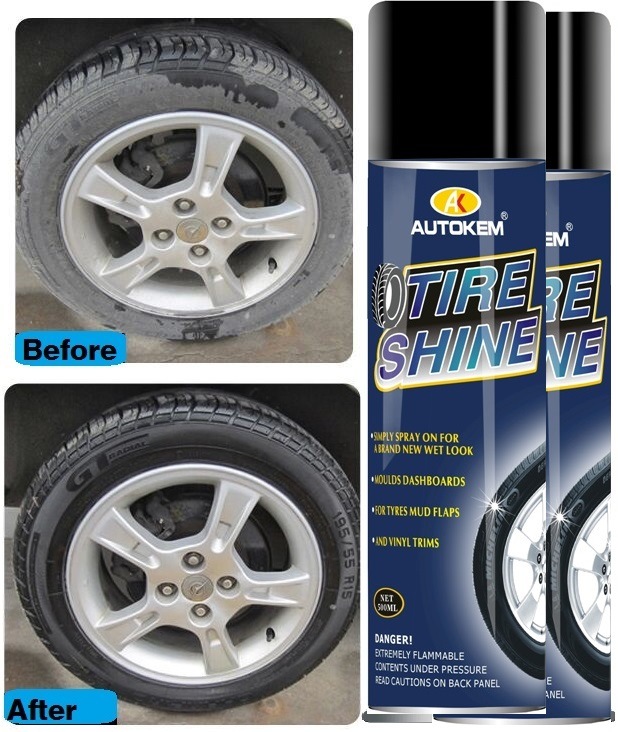 500ml Silicone Tyre Shine Polish for Tyre