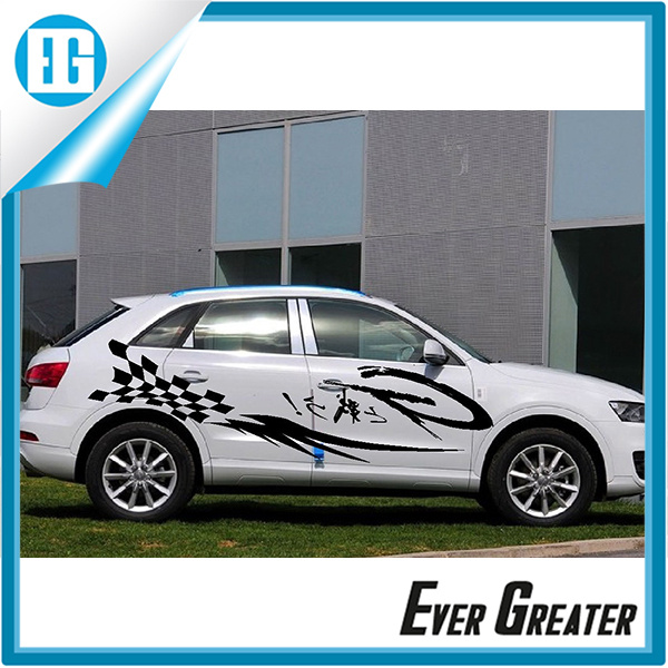 Classic Black Universal Racing Speed Car Decorative Sticker