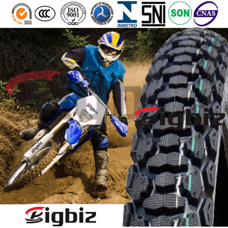 China 3.75-19 Airless 55% Rubber Motorcycle Tyre/Tire