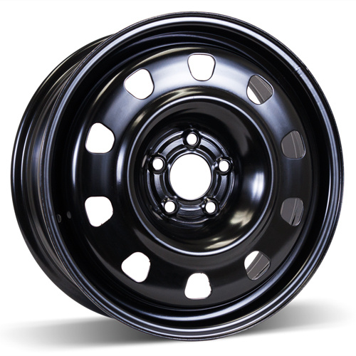 17X6.5 (5-110) Black Snow Wheel Rim