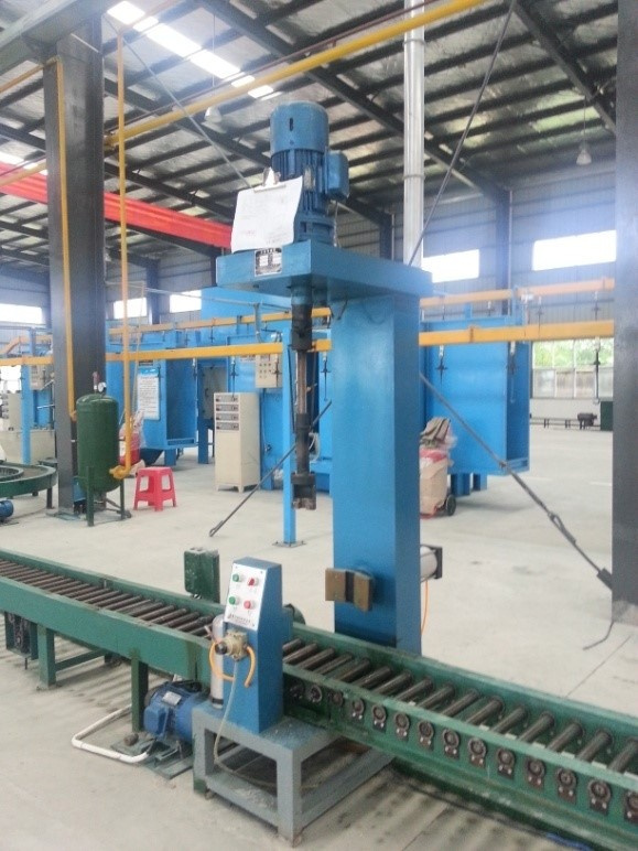15kg LPG Gas Cylinder Production Line Valve Mounting Machine