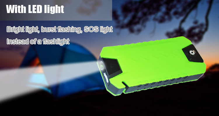 2017 Newest Portable Outdoor Power Bank and Car Jump Starter 38000mAh