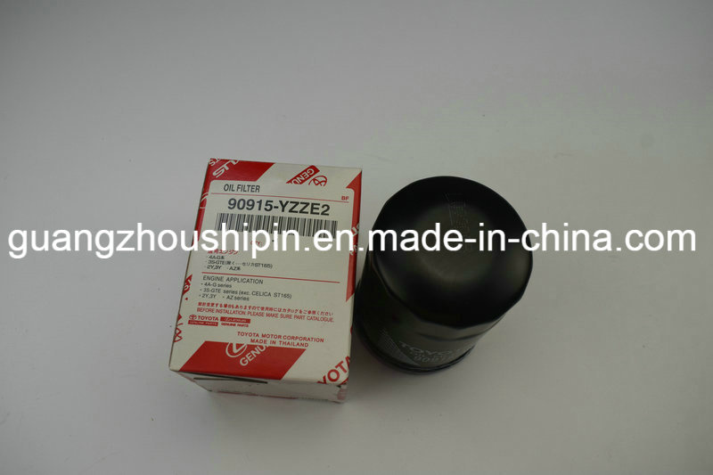 Japanese Auto Oil Filter 90915-Yzze2 for Toyota Camry