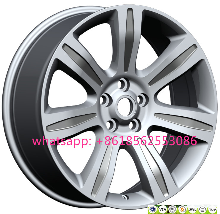 20/22*9.5j Alloy Rims Replica Aluminum Car Wheels 5*120