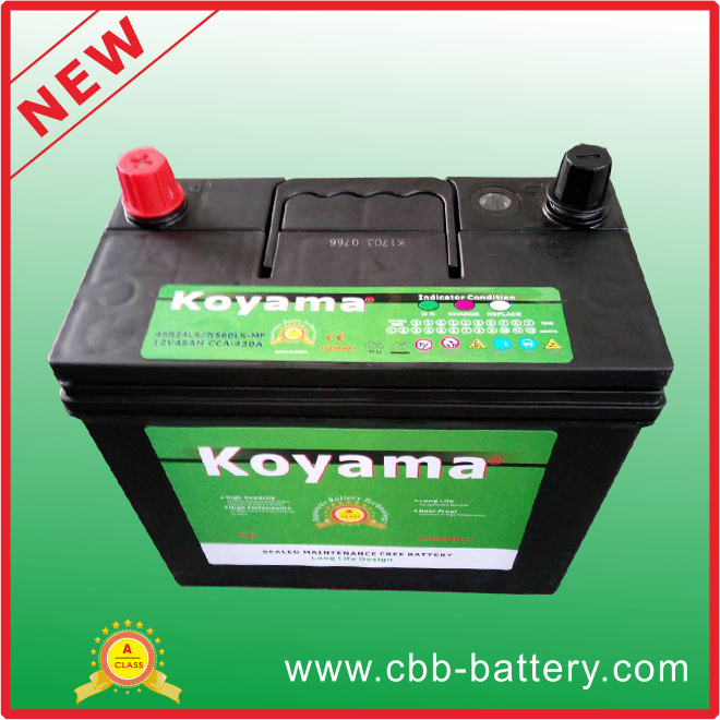 Starting Maintenance Free Automobile Battery Ns60lmf (12V45Ah)