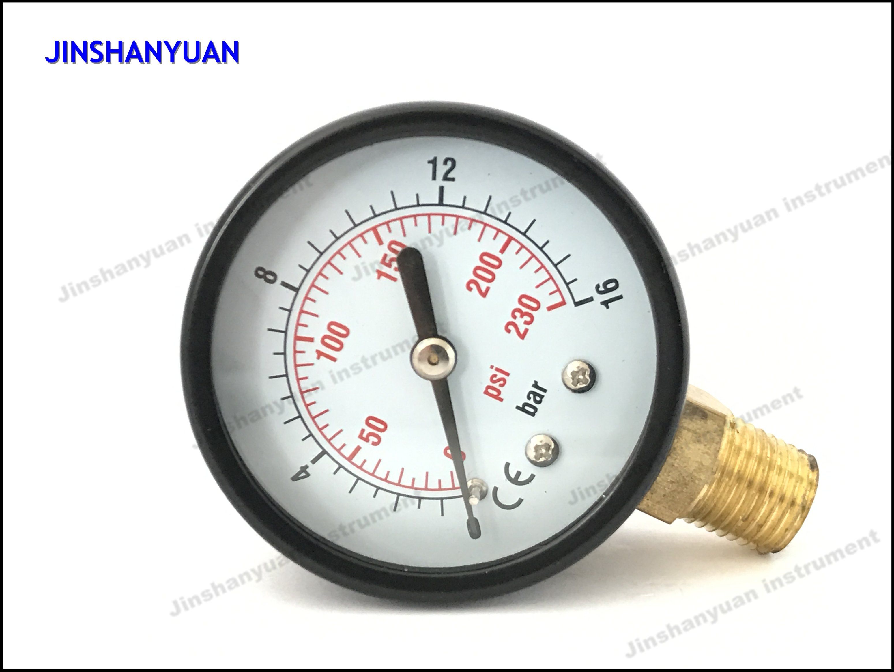 Gpg-005 Bourdon Tube Gry Pressure Gauge