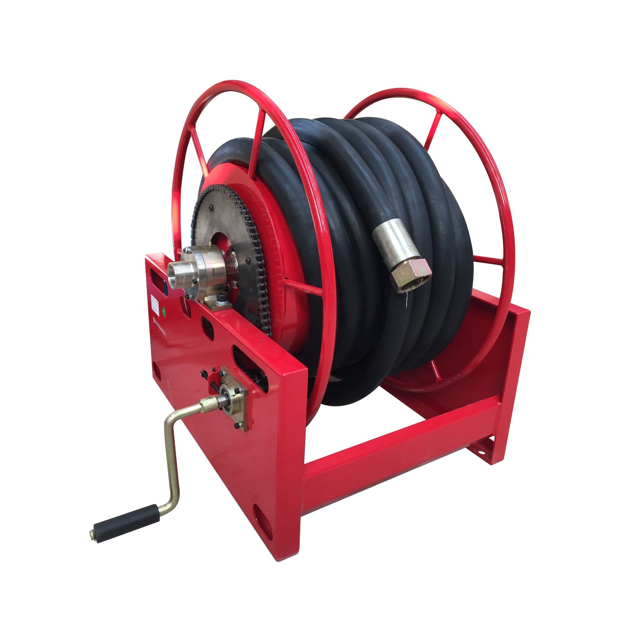 Hand Crank Driven Large Frame Hose Reels