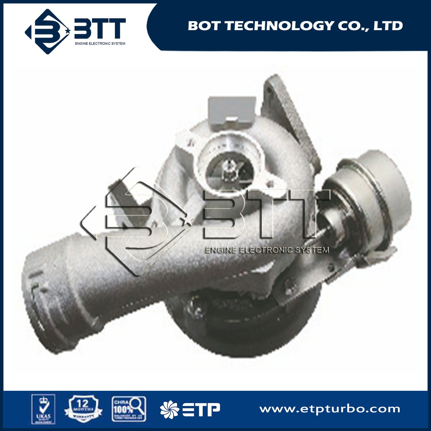 Turbocharger 53049880032 K04 V070145701e Volkswagen Transporter Tdi (T5) Axd